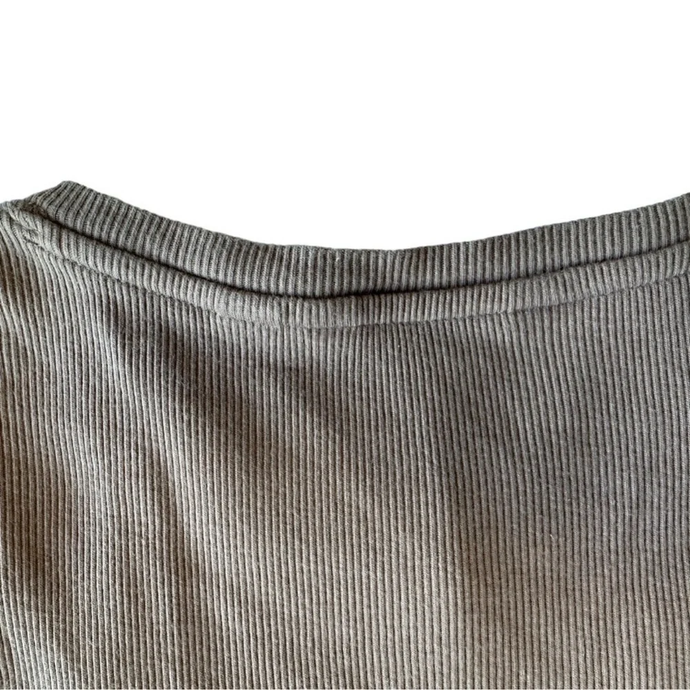 Calvin Klein Taupe Long Sleeve Dress 100% Cotton - Picture 12 of 16